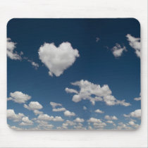 Heart shaped cloud