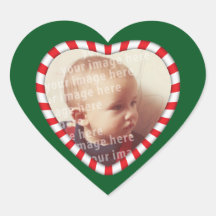 Heart Shaped Photo Frame Heart Sticker