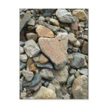 Heart Shaped Rock Postcards