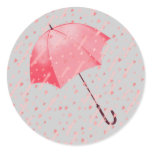 HEART SHOWERS by SHARON SHARPE Sticker