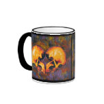 HEART SKULLS COFFEE MUGS