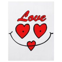 Heart Smiley Face Flyers