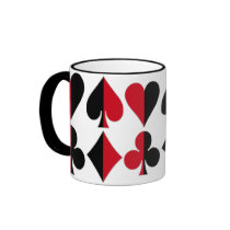 Heart Spade Diamond Club Coffee Mug