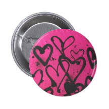 heart splatters buttons
