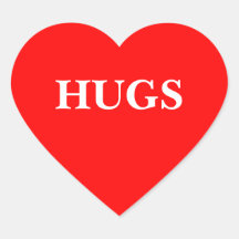 Heart Sticker (Hugs)