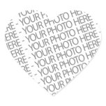 Heart Sticker, Your Photo Here