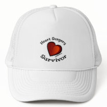 Heart Surgery Survivor Trucker Hats