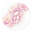 Heart Tattoo with Flowers stickers