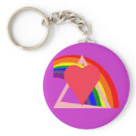 Heart Tri'Bo Keychain