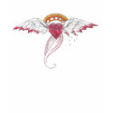 heart wings t-shirts