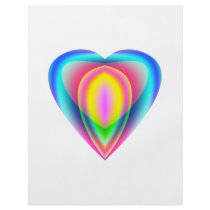Heart with Inviting Colours