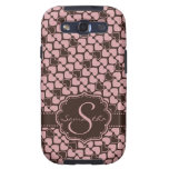 Heart with Moustache Samsung Galaxy S3 Case