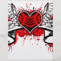 Heart with Wings Custom Flyer