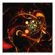 Heartbeat Abstract Art Photo Print