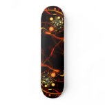 Heartbeat Abstract Art Skateboard