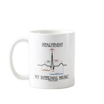 Heartbeat My Internal Music (ECG/EKG Heartbeat) Coffee Mug