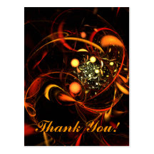 Heartbeat Thank You Postcard