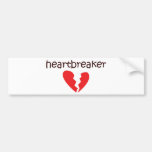 "heartbreaker" bumper sticker
