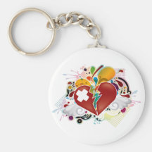 Heartburn Key Chains
