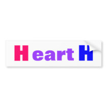 HeartH Bumper Stickers