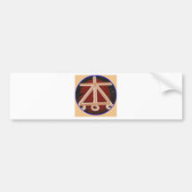 HEARTH - Karuna Reiki Healing Symbol Bumper Sticker