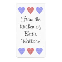 Heartline Custom Shipping Label