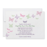 Heart's a Flutter Wedding Invitation