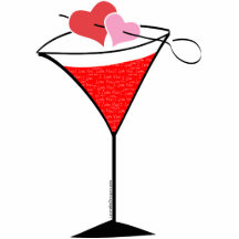 Hearts and Love Martini Cut Outs