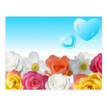 Hearts and Roses Post Cards