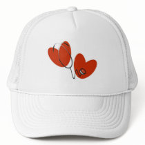 Hearts and Stethoscope T-shirts and Gifts Mesh Hat