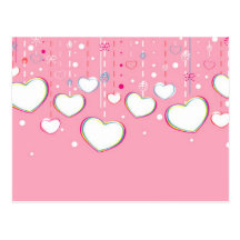 Hearts and Strings Post Card