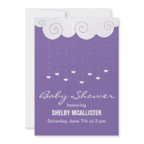 Hearts Baby Shower Invitations