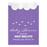 Hearts Baby Shower Invitations