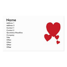 Hearts Business Card