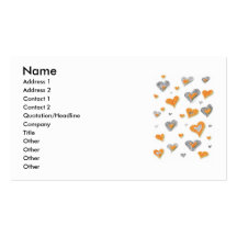 Hearts Business Card