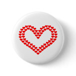 Hearts Pinback Buttons