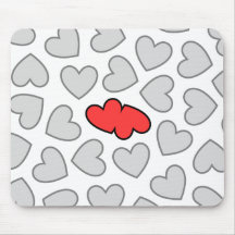 Hearts Collide Mousepads