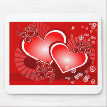 Hearts for Love Mouse Pad