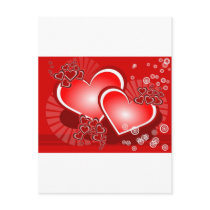 Hearts for Love Post Card