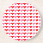 Hearts,Hearts,Hearts Coaster