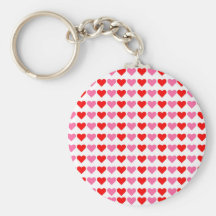 Hearts hearts hearts keychains
