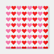 Hearts,Hearts,Hearts Magnet