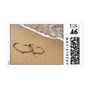 Hearts in the Sand Love stamps