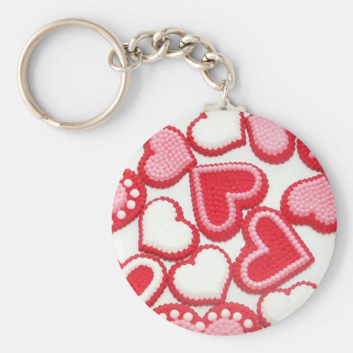 Hearts Keychain