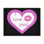Hearts & Kisses Post Cards