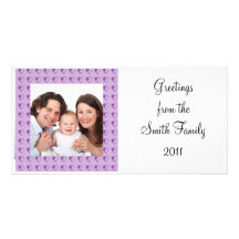 Hearts/Photo Photo Greeting Card
