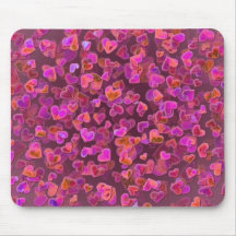 Hearts Scatter Mousepad