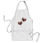 Hearts Scottie Dogs Aprons