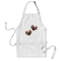 Hearts Scottie Dogs Aprons