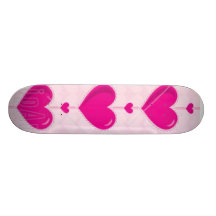 hearts skateboard deck